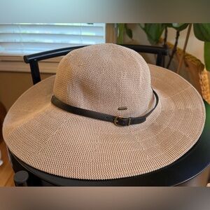 Kooringal Women's Adjustable Casual Woven Wide Brim Sun Hat 57 Cm UPF 50